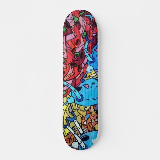 Graffiti coloré Art Skateboard (Devant)