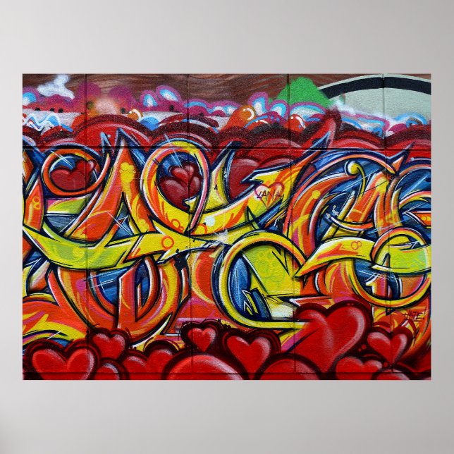 graffiti colour poster (Front)
