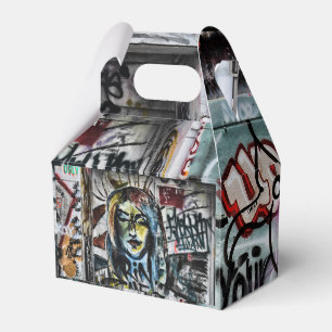 Graffiti Cool Modern Urban Street Art Favor Box