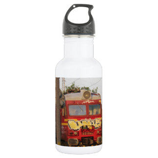 Graffiti Covered Train 532 Ml Water Bottle