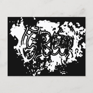 Graffiti Creep Holiday Postcard