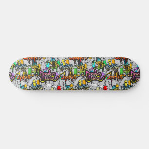 Graffiti Dance  Hip Hop Pattern  Urban  Skateboard