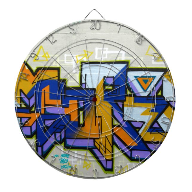 Graffiti Dartboard (Front)