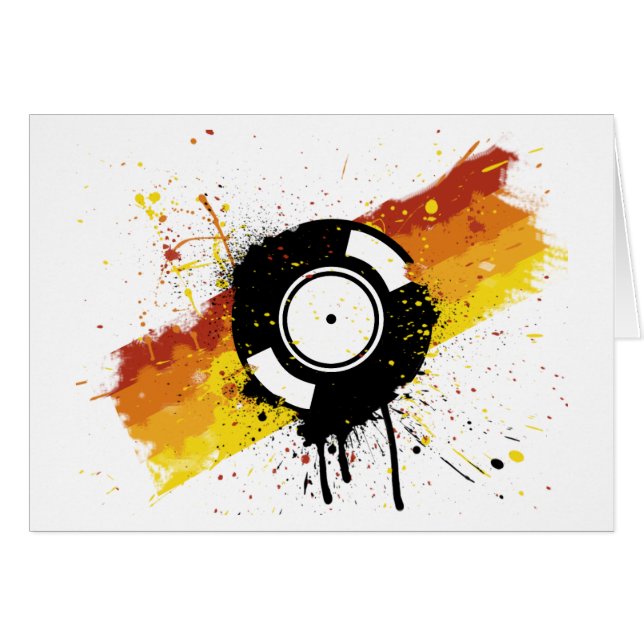 Graffiti de vinyle (Devant horizontal)