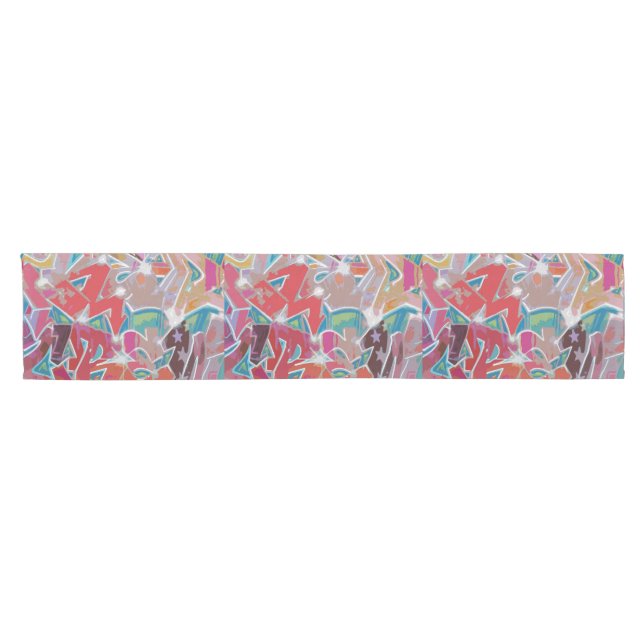 Graffiti Design Table Runner (Horizontal)