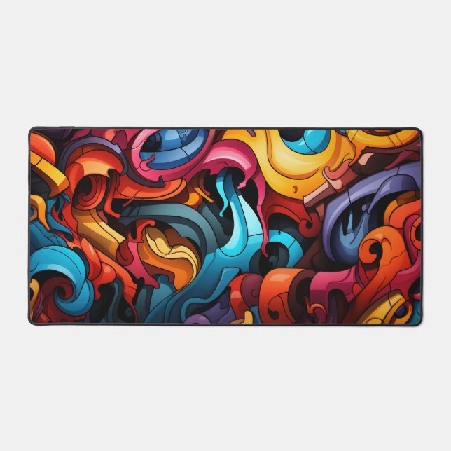 Graffiti Desk Mat (Front)