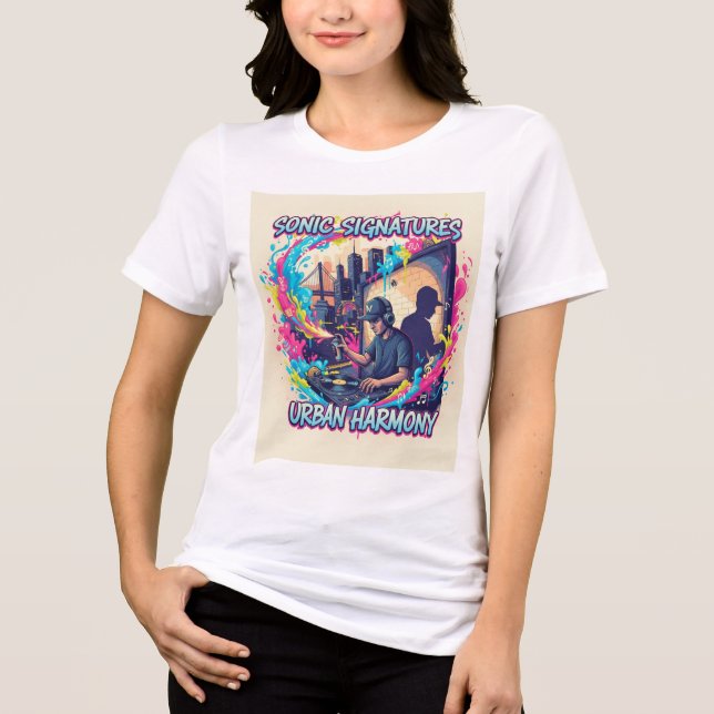Graffiti DJ Sonic Tag Tee (Front)