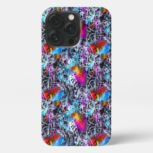 Graffiti Dreamscape 16 iPhone Case (Back)