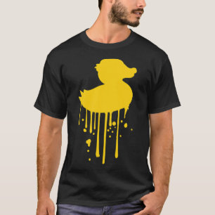 graffiti drip spray stamp silhouette squeaky bosto T-Shirt
