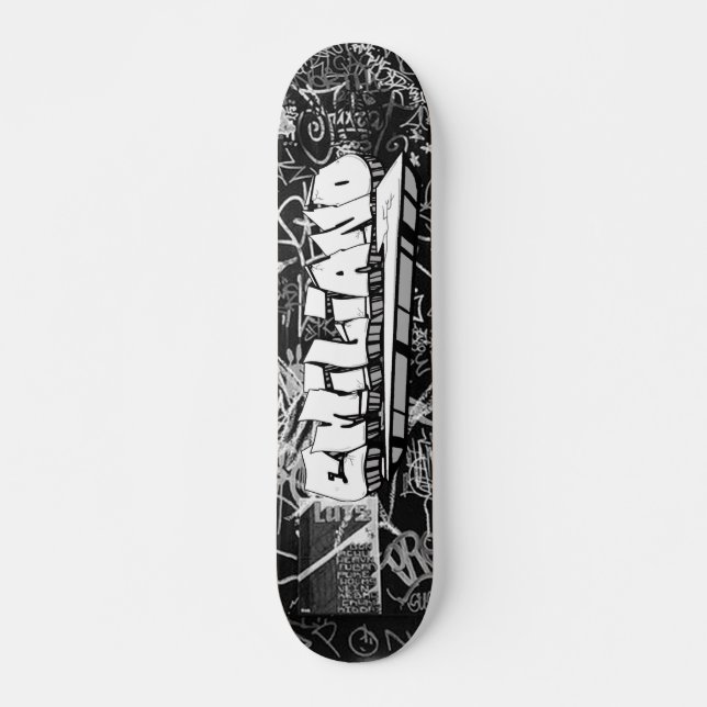 Graffiti Emiliano Personnalisé Skateboard (Devant)