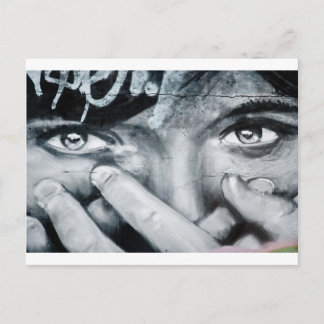 Graffiti Eye Postcard