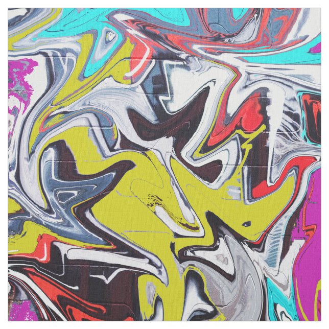 Graffiti Fabric (Swatch)