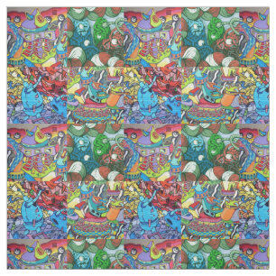 Graffiti Fabric
