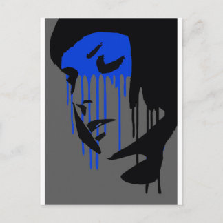 'Graffiti Fashion Design' Postcard