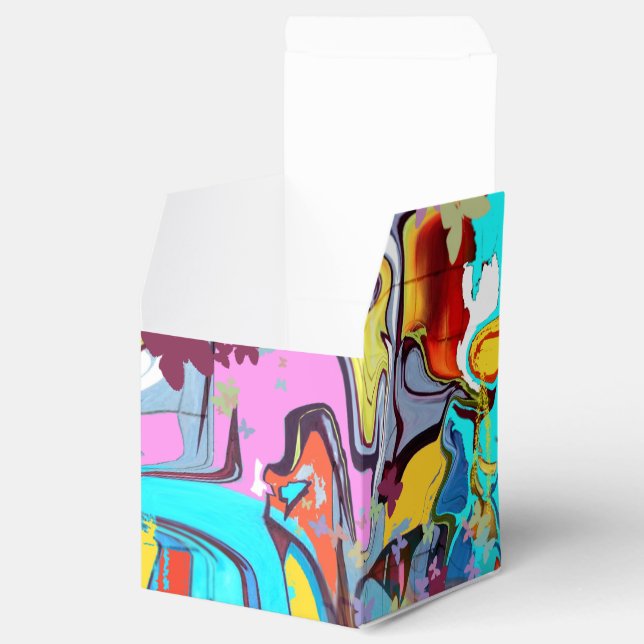 Graffiti Favor Box (Opened)
