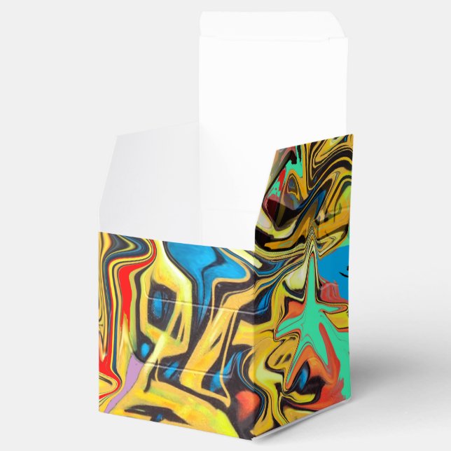 Graffiti Favor Box (Opened)