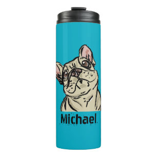 Graffiti French bulldog Thermal Tumbler