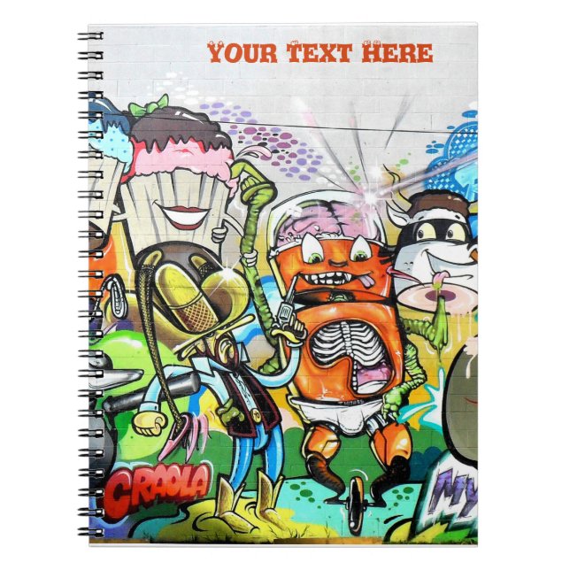 Graffiti Fun Notebook (Front)