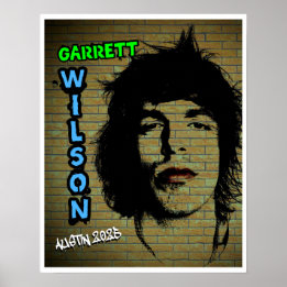 Graffiti Garrett Wilson 2025 Poster