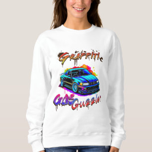 GRAFFITI GAS GUZZLER - DRIFT CAR SWEATSHIRT