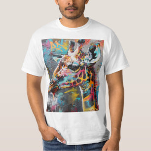 Graffiti Giraffe T-Shirt
