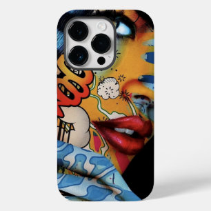 graffiti girl Case-Mate iPhone 14 pro case