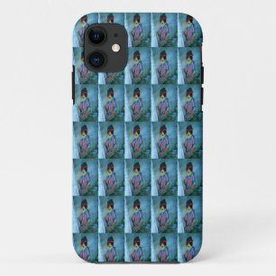 graffiti girl pattern iPhone 11 case