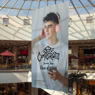 Graffiti Graduate   Custom Photo Graduation Sign