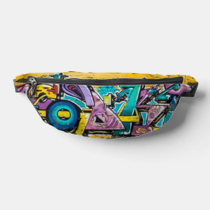Graffiti, Grundarfjordur, Iceland Fanny Pack