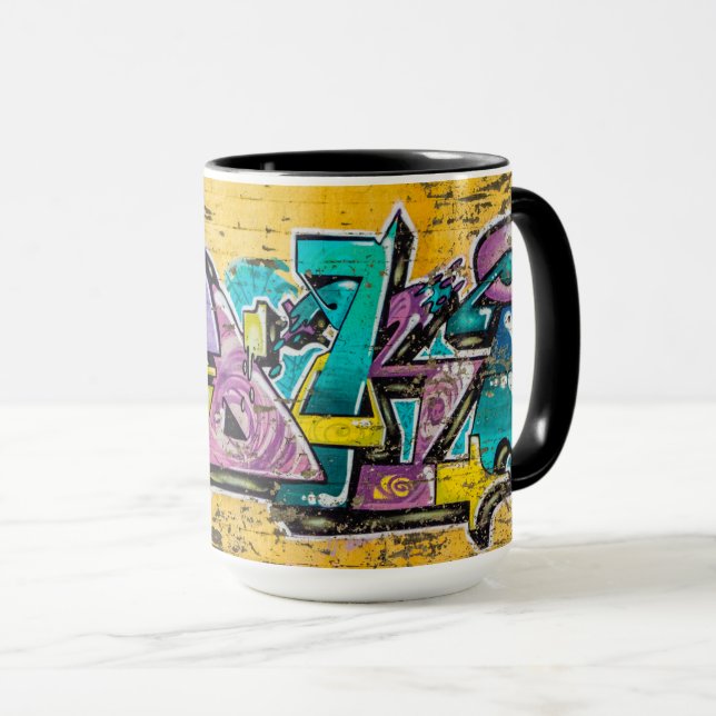 Graffiti, Grundarfjordur, Iceland Mug (Front Right)