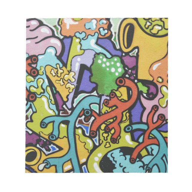 graffiti guts notepad (Front)
