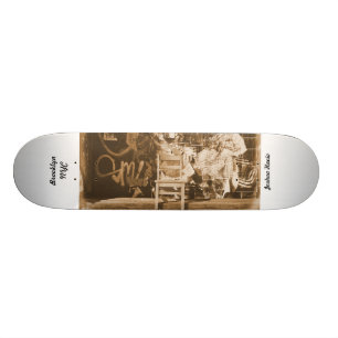 Graffiti in Brooklyn NYC Skateboard