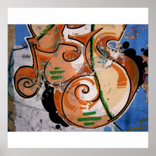 Graffiti in Music Poster