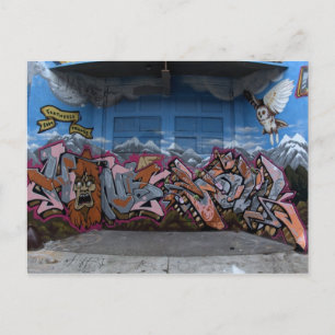 graffiti in Seattle, WA Postcard