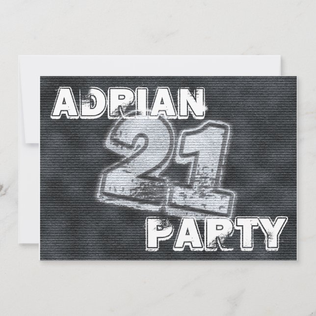 graffiti invitation (Devant)