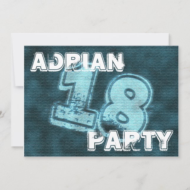 graffiti invite (Front)