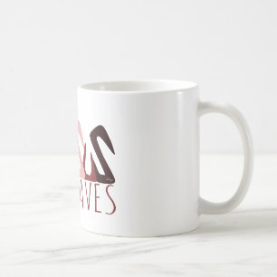 GRAFFITI JESUS SAVES in red Coffee Mug