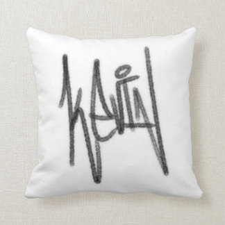 Graffiti Kevin Throw Pillow