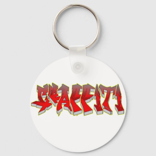 Graffiti Keychain (Front)