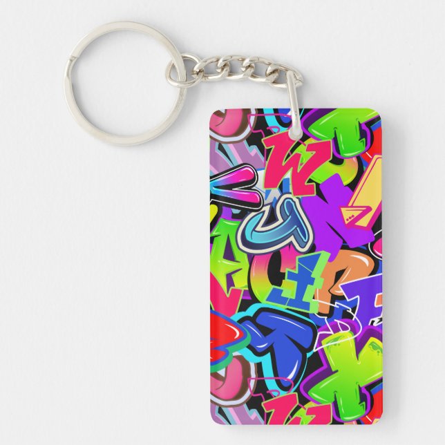 Graffiti Keychain (Front)