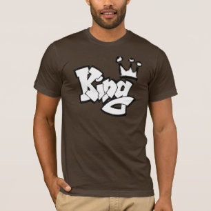 Graffiti King with Crown T-Shirt
