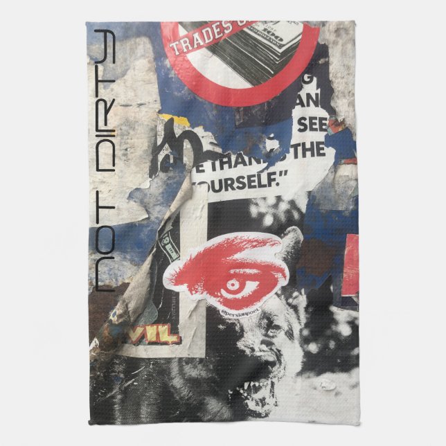 GRAFFITI KITCHEN TOWEL (Vertical)