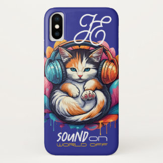 Graffiti Kitty Vibe Coque - Calico
