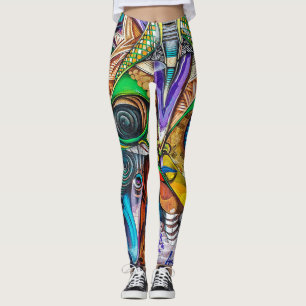 Graffiti Leggings