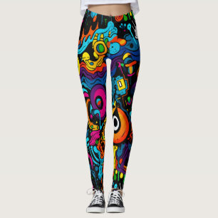 Graffiti Leggings
