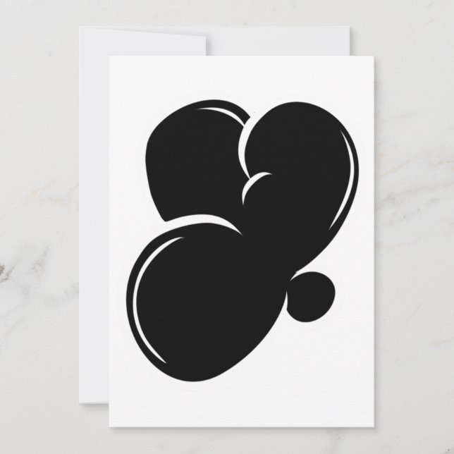 Graffiti letters letter Y Essential  Invitation (Front)