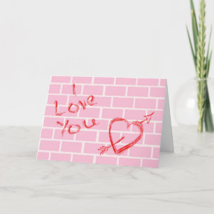 Graffiti Love Holiday Card