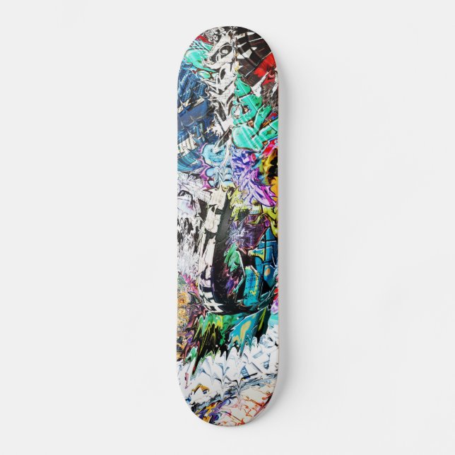 Graffiti Mash Skateboard (Front)