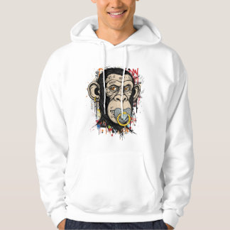 Graffiti Monkey Sweat - shirt à capuche - Art de r