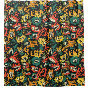 Graffiti Monster Eek Black Halloween (1)